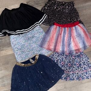 Assorted Girls' Skirts Collection Size 6